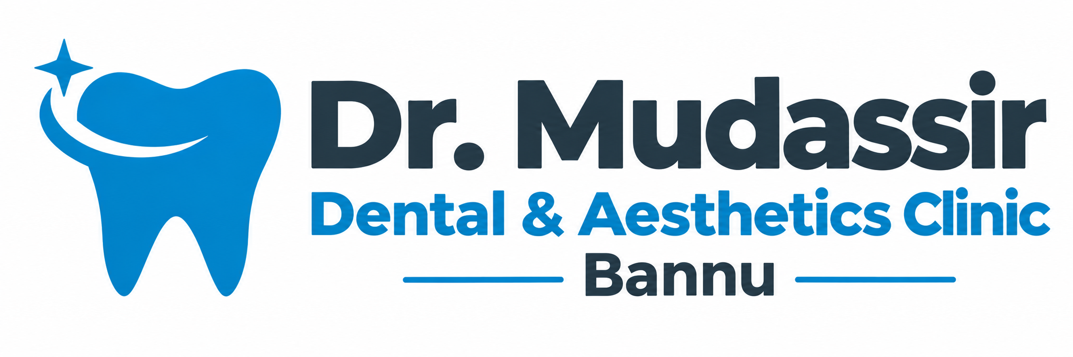 dr. mudassir dental clinic logo